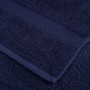 Juego de toallas premium SOLUND 6 unidades azul marino 600 gsm en Toallas | Comprar online en Foru.es