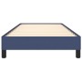 Estructura de cama de tela azul 90x190 cm de vidaXL, Camas y somieres - Ref: Foro24-346686, Precio: 84,60 €, Descuento: %