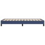 Estructura de cama de tela azul 90x190 cm de vidaXL, Camas y somieres - Ref: Foro24-346686, Precio: 84,60 €, Descuento: %