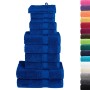 Juego de toallas premium SOLUND 12 unidades azul 600 gsm en Toallas | Comprar online en Foru.es
