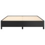 Estructura de cama de cuero sintético negro 160x200 cm de vidaXL, Camas y somieres - Ref: Foro24-347257, Precio: 129,99 €, De...