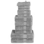 Juego de toallas premium SOLUND 12 unidades gris 600 gsm en Toallas | Comprar online en Foru.es