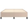 Estructura de cama de cuero sintético capuchino 140x200 cm de vidaXL, Camas y somieres - Ref: Foro24-347256, Precio: 114,95 €...
