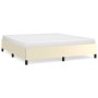 Estructura de cama de cuero sintético crema 180x200 cm de vidaXL, Camas y somieres - Ref: Foro24-347265, Precio: 133,55 €, De...