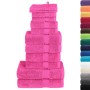 Juego de toallas premium SOLUND 12 unidades rosa 600 gsm en Toallas | Comprar online en Foru.es
