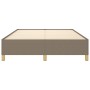 Estructura de cama de tela gris taupe 140x190 cm de vidaXL, Camas y somieres - Ref: Foro24-347161, Precio: 135,58 €, Descuent...