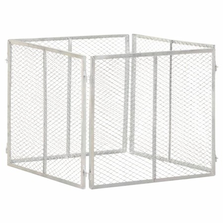 Compostador de jardín hierro galvanizado 85x85x70 cm en Compostaje | Comprar online en Foru.es
