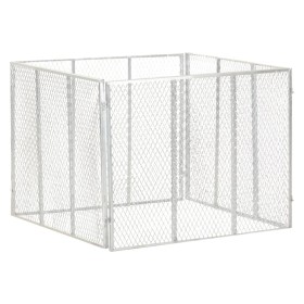 Compostador de jardín hierro galvanizado 100x100x77 cm en Compostaje | Comprar online en Foru.es