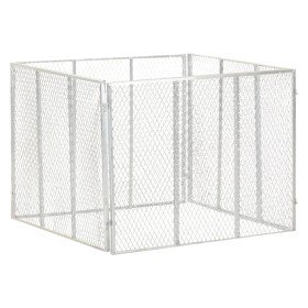 Compostador de jardín hierro galvanizado 100x100x77 cm en Compostaje | Comprar online en Foru.es