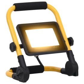 Foco LED con asa 30 W blanco cálido en Accesorios para iluminación | Comprar online en Foru.es