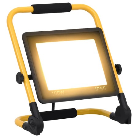 Foco LED con asa 100 W blanco cálido en Accesorios para iluminación | Comprar online en Foru.es