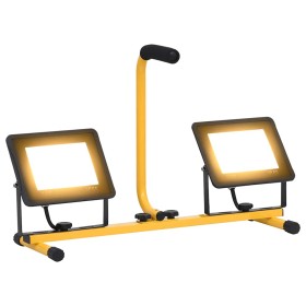 Foco LED con asa 2x50 W blanco cálido en Accesorios para iluminación | Comprar online en Foru.es