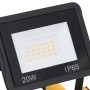 Foco LED con asa 2x20 W blanco frío en Accesorios para iluminación | Comprar online en Foru.es