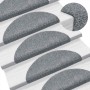 Felpudos autoadhesivos para escaleras, 5 unidades, gris claro, semicirculares, 56 x 17 x 3 cm en Hogar | Comprar online en Foru.