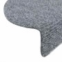 Felpudos autoadhesivos para escaleras, 5 unidades, gris claro, semicirculares, 56 x 17 x 3 cm en Hogar | Comprar online en Foru.