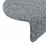 Alfombrillas de escalera autoadhesivas 10 uds gris 56x17x3 cm en Hogar | Comprar online en Foru.es