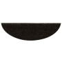 Felpudos autoadhesivos para escaleras, 10 unidades, 56 x 17 x 3 cm, marrón oscuro, semicirculares en Hogar | Comprar online en F