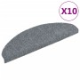 Felpudos autoadhesivos para escaleras, 10 unidades, 65 x 21 x 4 cm, gris claro, semicirculares, grandes en Hogar | Comprar onlin