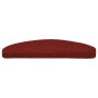 Felpudos autoadhesivos para escaleras, 5 unidades, 65 x 21 x 4 cm, color burdeos, semicirculares, grandes en Hogar | Comprar onl
