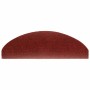Felpudos autoadhesivos para escaleras, 10 unidades, 65 x 21 x 4 cm, color burdeos, semicirculares, grandes en Hogar | Comprar on