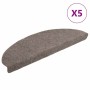 Felpudos autoadhesivos para escaleras, 5 unidades, 65 x 21 x 4 cm, beige, semicirculares, grandes en Hogar | Comprar online en F