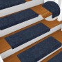 Felpudos autoadhesivos para escaleras, 5 unidades, 65 x 21 x 4 cm, antracita, borde rectangular en Hogar | Comprar online en For