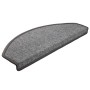 Felpudos para escaleras 10 unidades 65x24x4 cm Gris oscuro Semicircular Grande en Hogar | Comprar online en Foru.es