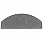 Felpudos para escaleras 10 unidades 65x24x4 cm Gris oscuro Semicircular Grande en Hogar | Comprar online en Foru.es