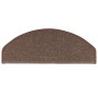 Felpudos para escaleras 10 unidades 65x24x4 cm Marrón Café Semicircular Grande en Hogar | Comprar online en Foru.es
