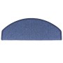 Alfombrillas para escaleras 10 unidades 65x24x4 cm Azul Semicircular Grande en Hogar | Comprar online en Foru.es