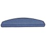Alfombrillas para escaleras 10 unidades 65x24x4 cm Azul Semicircular Grande en Hogar | Comprar online en Foru.es