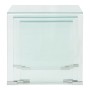 Set de tres mesas de centro apilables vidrio templado claro de vidaXL, Mesas de centro - Ref: Foro24-244190, Precio: 193,96 €...