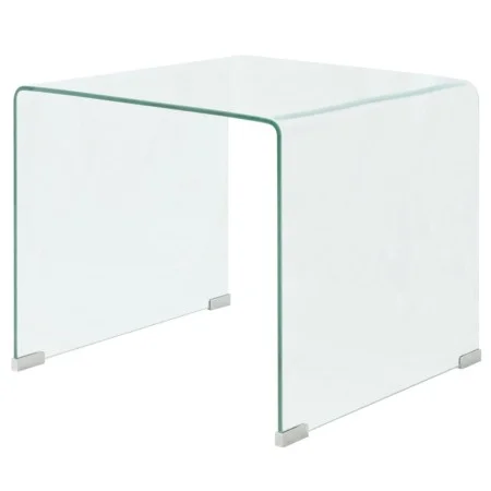 Mesa de centro vidrio templado 49,5x50x45 cm claro de vidaXL, Mesas de centro - Ref: Foro24-244188, Precio: 162,30 €, Descuen...