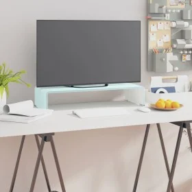 Mueble TV/Elevador de monitor cristal verde 60x25x11 cm de vidaXL, Muebles TV - Ref: Foro24-244143, Precio: 65,96 €, Descuent...