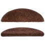 Felpudos para escaleras (10 unidades, 56 x 17 x 3 cm, marrón, semicirculares) en Hogar | Comprar online en Foru.es