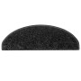 Alfombrillas para escaleras 10 unidades 65x21x4 cm Negro Semicircular Grande en Hogar | Comprar online en Foru.es