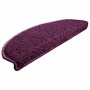 Felpudos para escaleras 10 unidades 65x21x4 cm violeta semicircular grande en Hogar | Comprar online en Foru.es