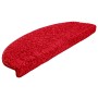 Alfombrillas para escaleras 10 unidades 65x21x4 cm Rojo Semicircular Grande en Hogar | Comprar online en Foru.es