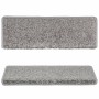 Alfombrillas para escaleras 10 unidades 65x21x4 cm Gris Borde Rectangular en Hogar | Comprar online en Foru.es