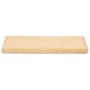 Alfombrillas para escaleras 10 unidades 65x21x4 cm Crema Borde Rectangular en Hogar | Comprar online en Foru.es