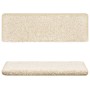 Alfombrillas para escaleras 10 unidades 65x21x4 cm Blanco Borde Rectangular en Hogar | Comprar online en Foru.es