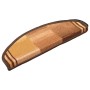 Alfombrillas de escalera autoadhesivas 5 uds marrón 65x21x4 cm en Hogar | Comprar online en Foru.es