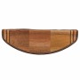 Alfombrillas de escalera autoadhesivas 5 uds marrón 65x21x4 cm en Hogar | Comprar online en Foru.es