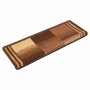 Alfombrillas de escalera autoadhesivas 10 uds marrón 65x21x4 cm en Hogar | Comprar online en Foru.es