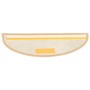 Alfombrillas para escaleras 15 unidades 56x17x3 cm Crema Semicircular en Hogar | Comprar online en Foru.es