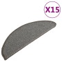 Felpudos para escaleras (15 unidades, 65 x 21 x 4 cm, gris, semicirculares, grandes) en Hogar | Comprar online en Foru.es