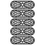 Alfombrillas de escalera de goma 5 uds 25x75 cm en Hogar | Comprar online en Foru.es