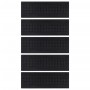 Alfombrillas de escalera de goma 5 uds 25x75 cm en Hogar | Comprar online en Foru.es