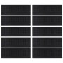 Alfombrillas de escalera de goma 10 uds goma 25x75 cm en Hogar | Comprar online en Foru.es