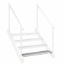 Peldaño de rejilla acero galvanizado 90x24x7 cm en Hogar | Comprar online en Foru.es